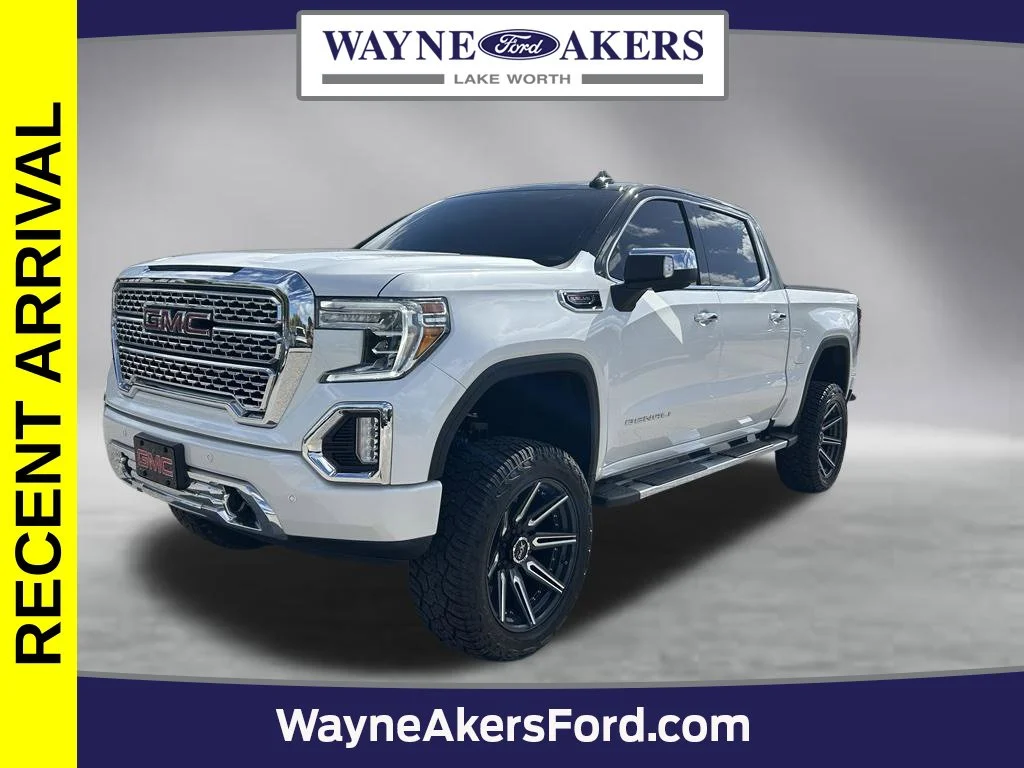 Used 2021 White Frost GMC Denali image 1