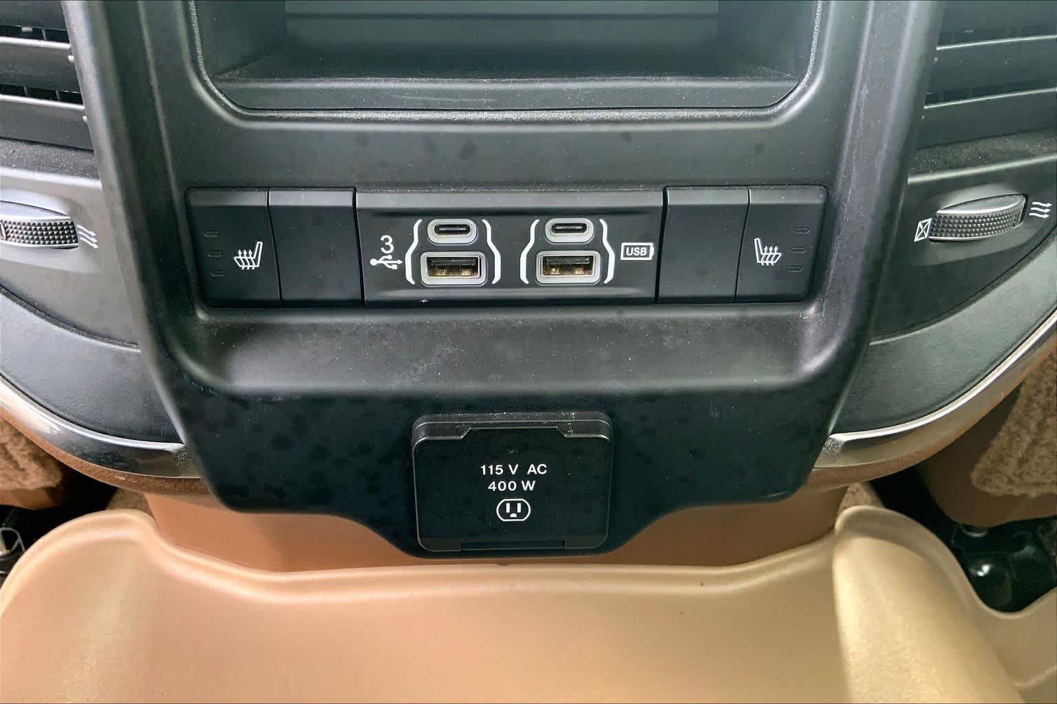 Used 2019 Bright White Clearcoat Ram Laramie image 36