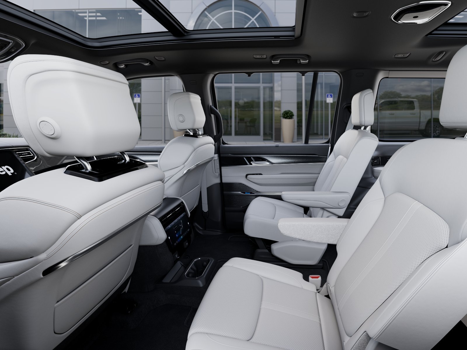 New 2026 Fathom Blue Pearlcoat Jeep Summit Obsidian image 47