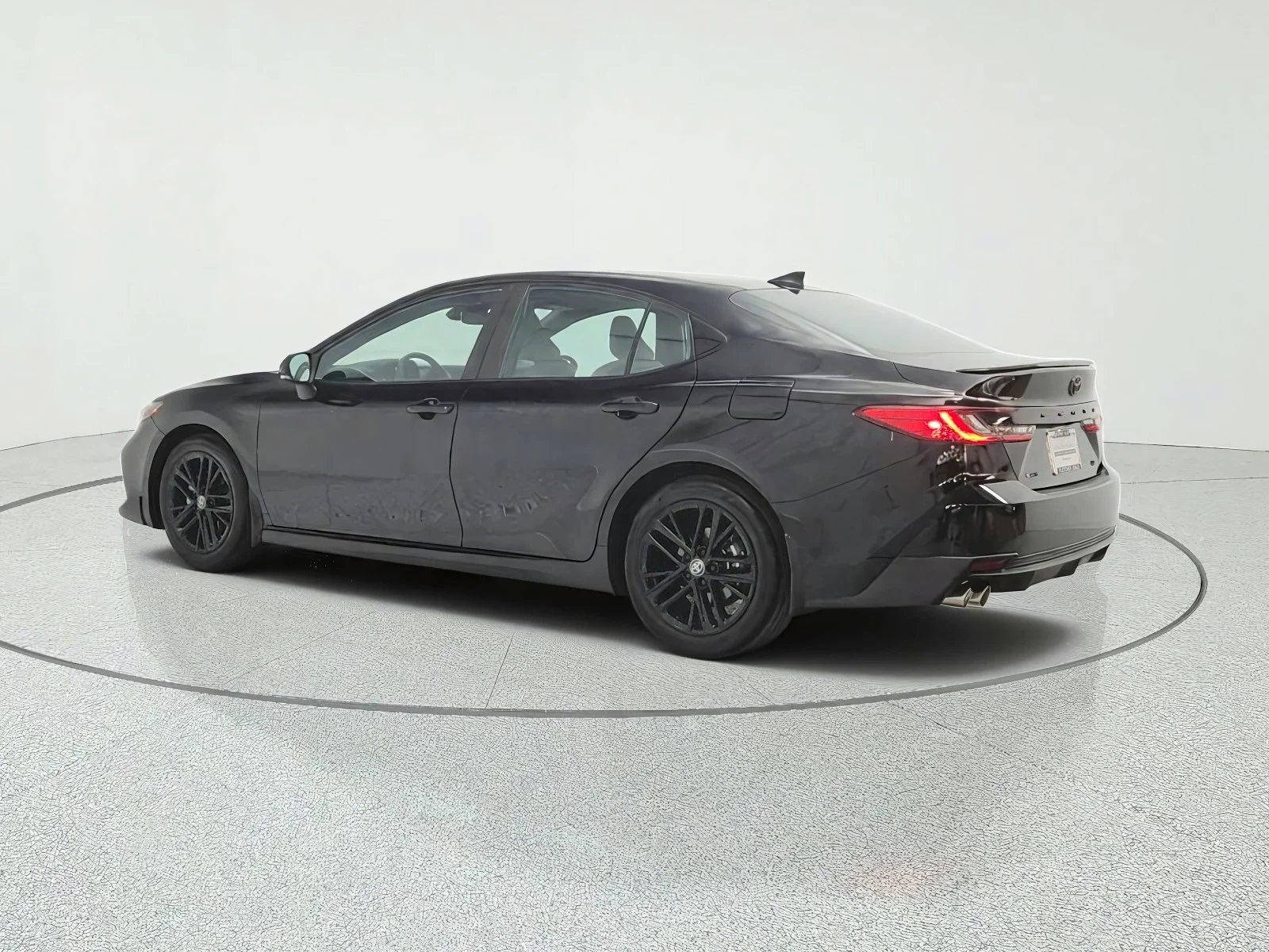 Used 2025 Midnight Black Metallic Toyota SE (Natl) image 7