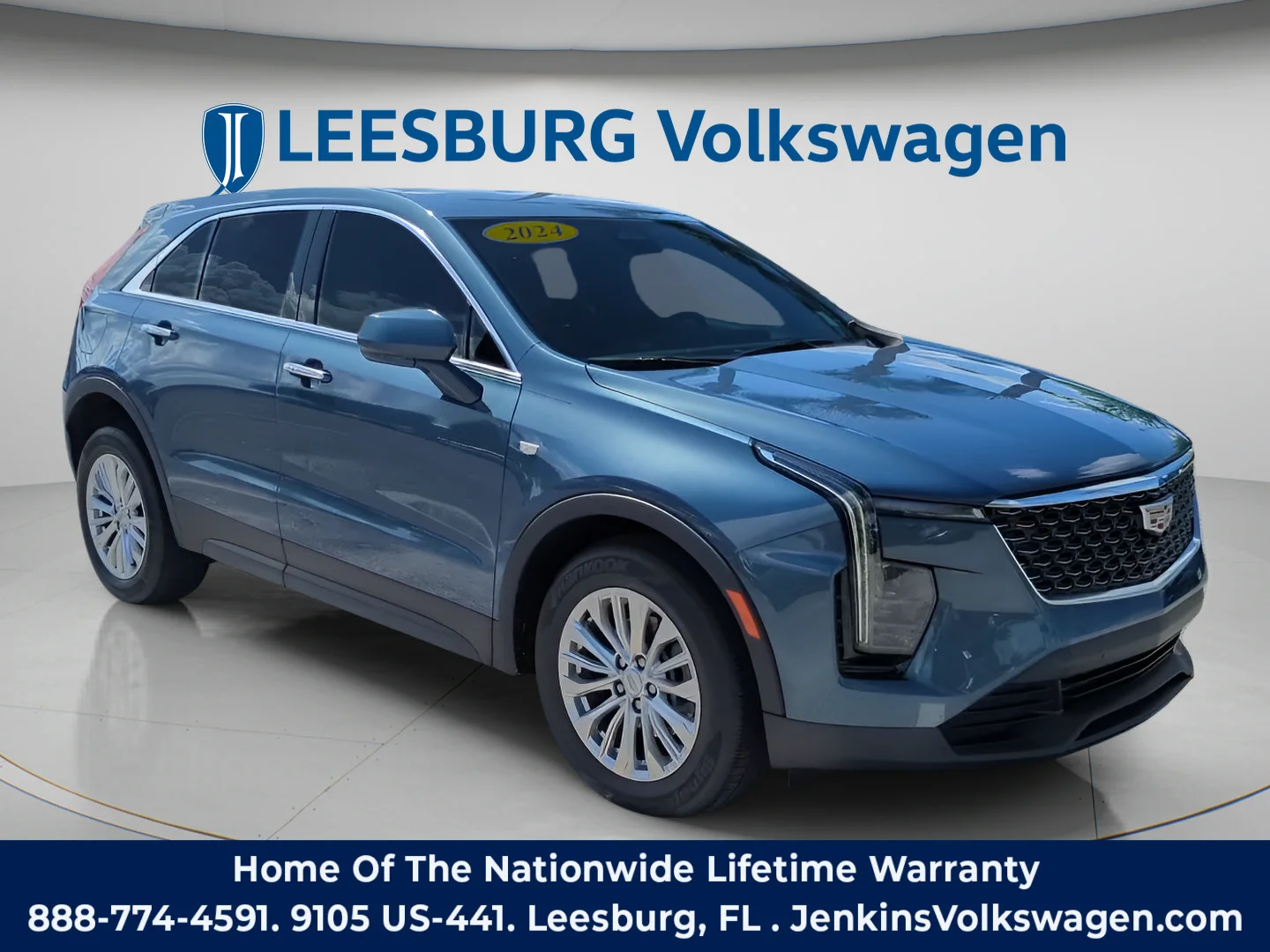 Used 2024 Deep Sea Metallic Cadillac FWD Luxury image 1