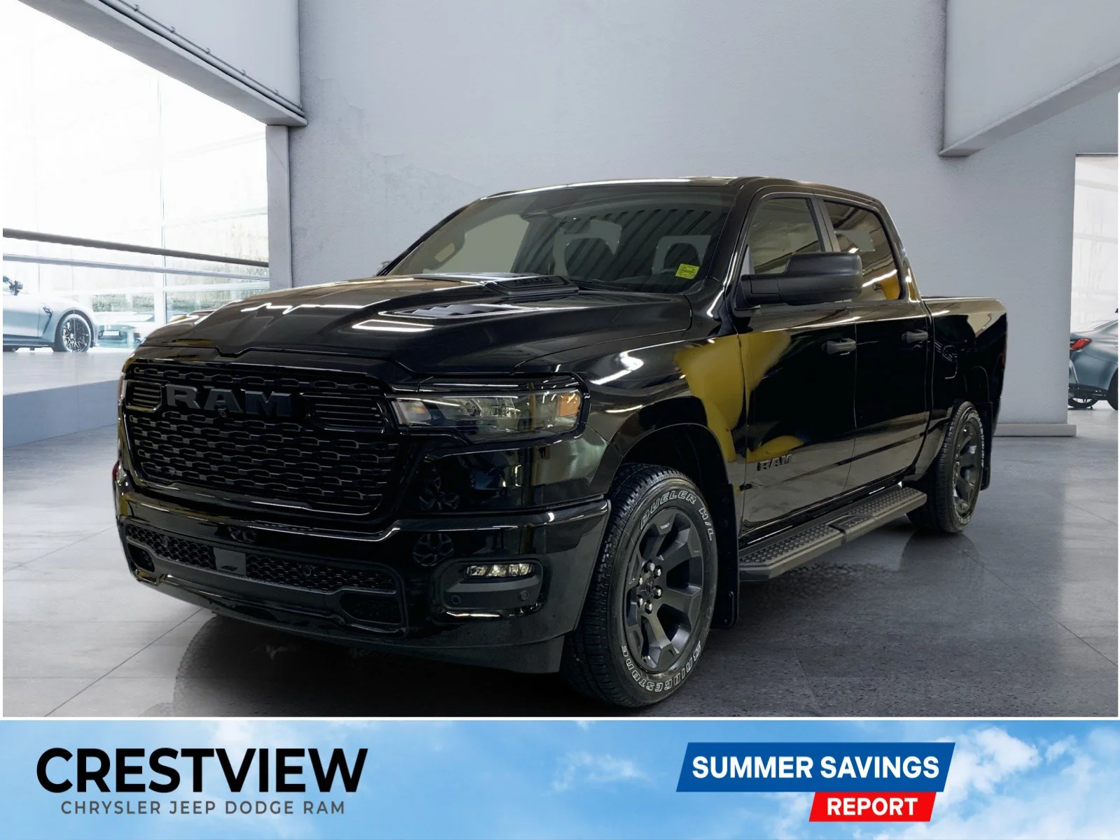 New 2026 Diamond Blk Crystal Pearl Ram Express image 1