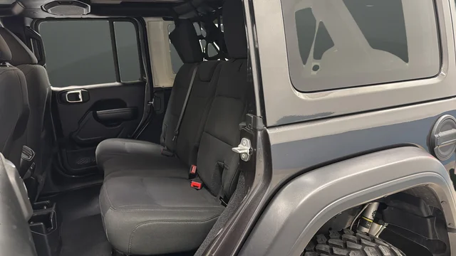 Used 2021 Granite Crystal Metallic Clearcoat Jeep Unlimited Willys image 24