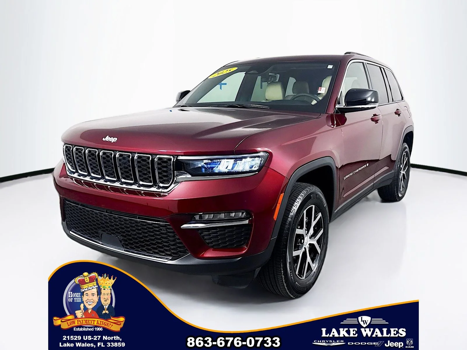 Certified Used 2025 Red Jeep Limited image 3