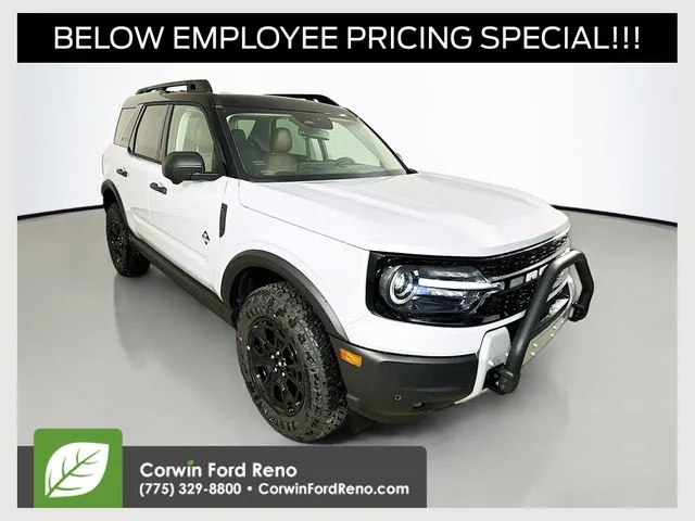 New 2026 Space White Metallic Ford Outer Banks image 1