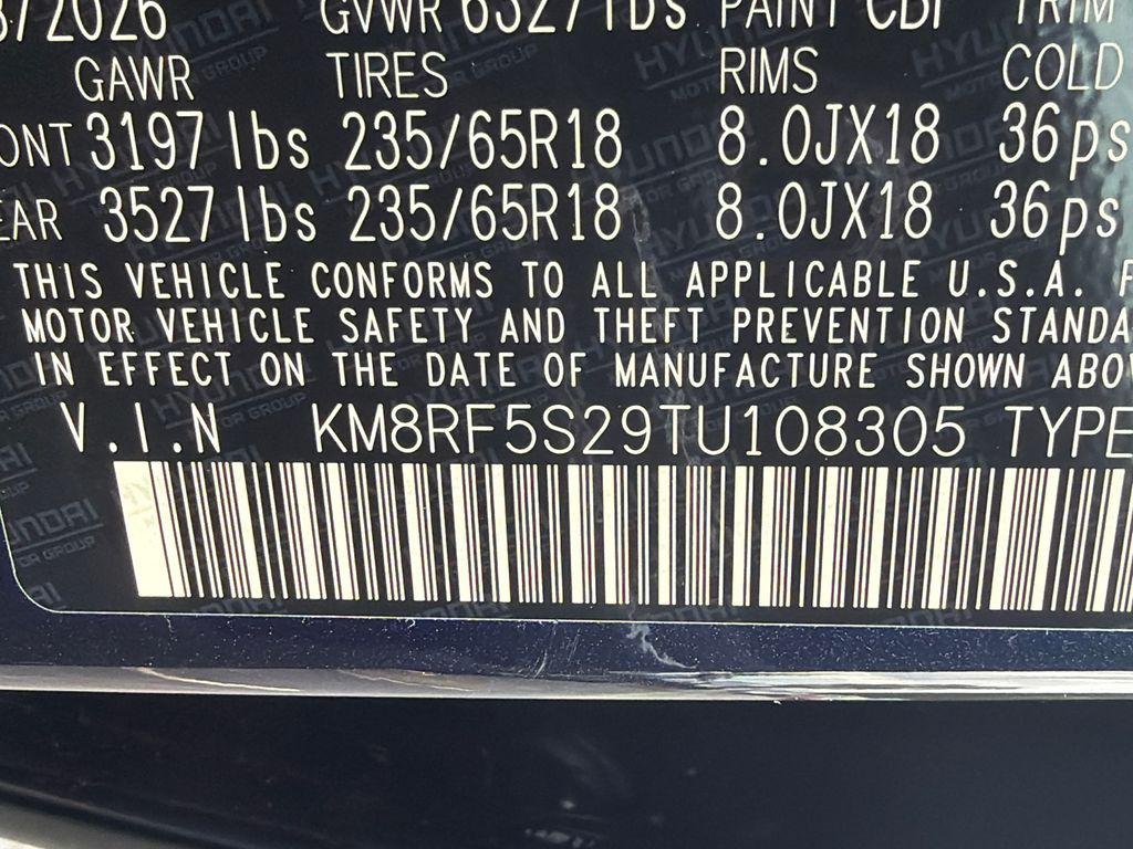 New 2026 Blue Hyundai SE FWD image 30