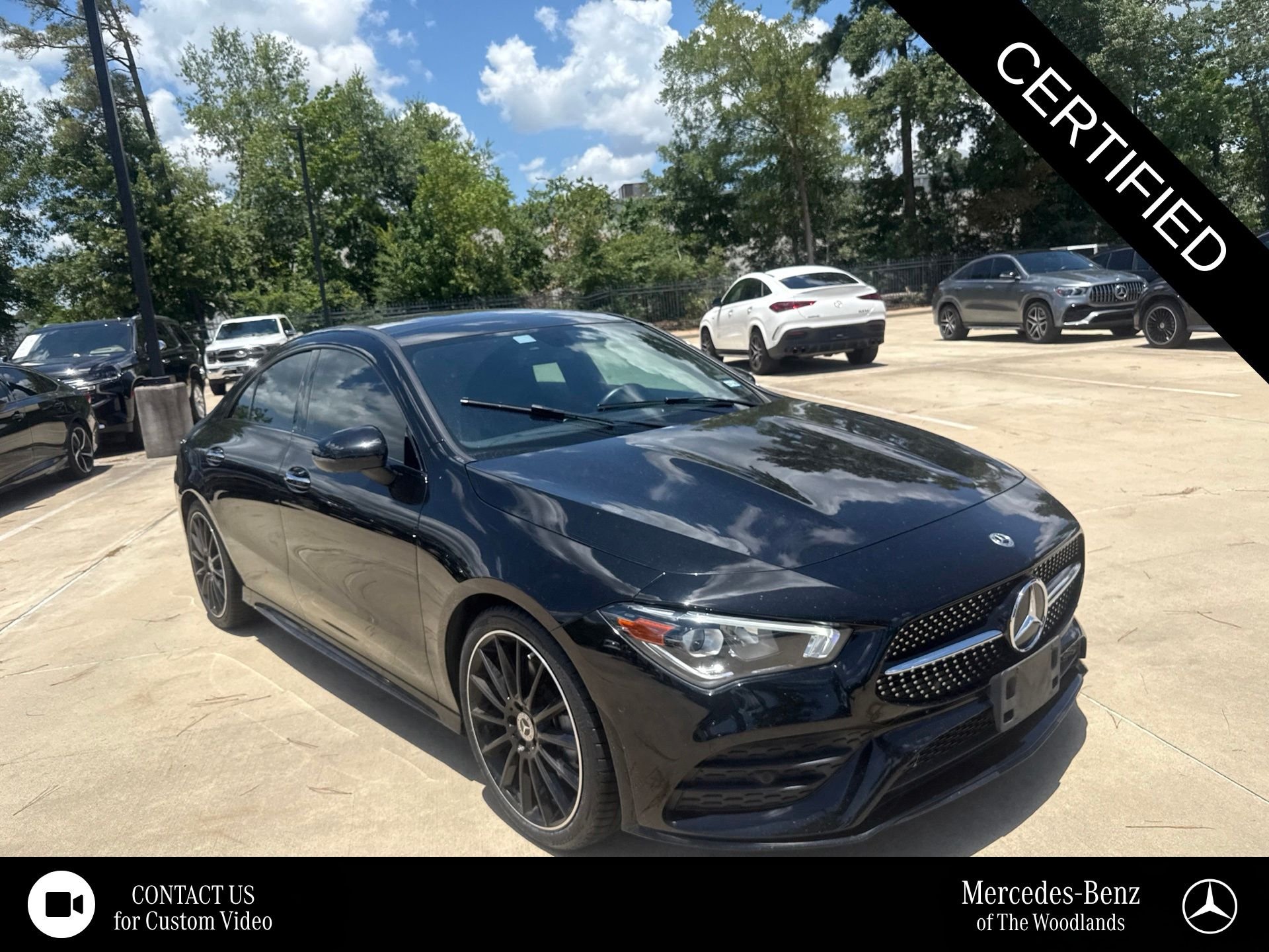 Certified Used 2023 Night Black Mercedes-Benz CLA 250 image 1