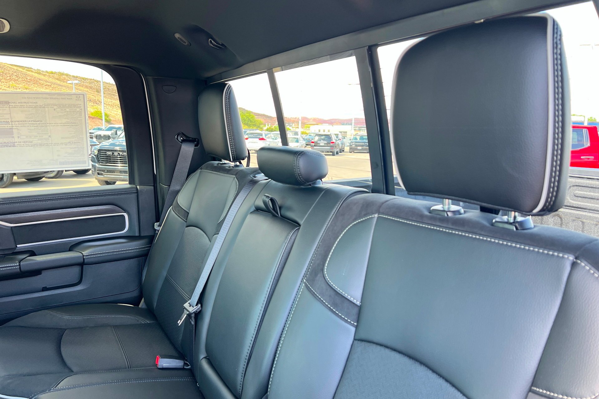 New 2026 Bright White Clear-Coat Exterior Paint RAM Laramie image 21