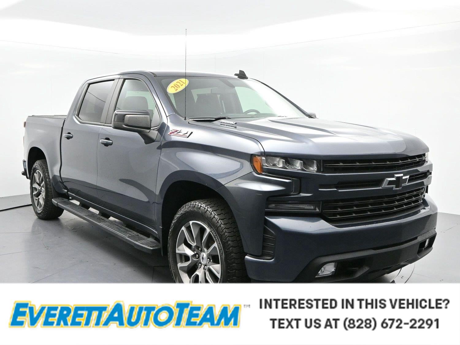 SHADOW GRAY METALLIC 2021 Chevrolet Silverado 1500 Pickup Truck Four-Wheel Drive