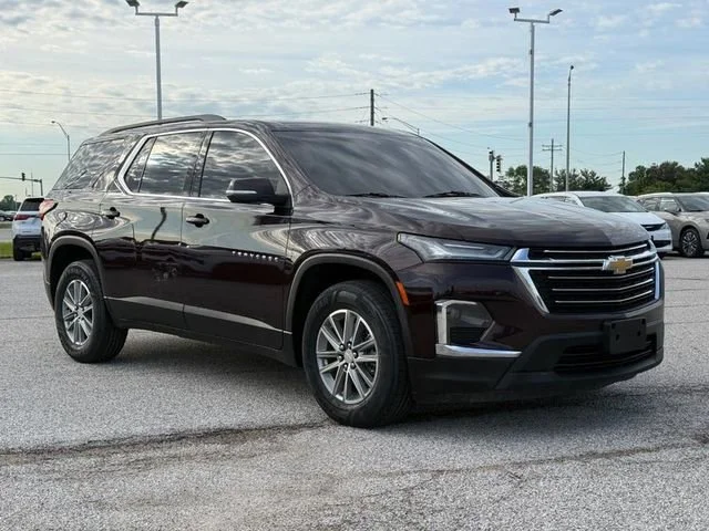 Used 2023 Black Cherry Metallic Chevrolet LT Cloth image 8