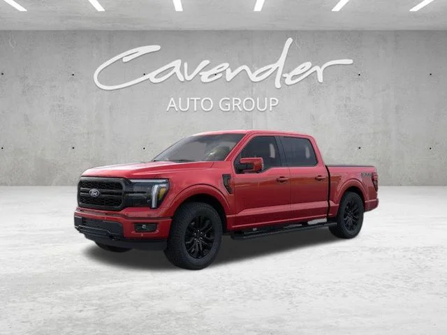 New 2026 Red Ford Lariat image 1