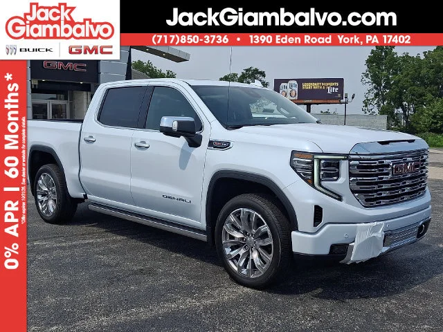 New 2026 Glacier White Tricoat GMC Denali image 1