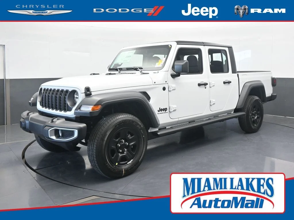 New 2026 Bright White Clearcoat Jeep Sport image 1
