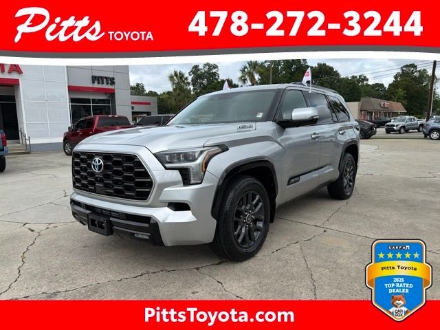 Certified Used 2023 Silver Toyota Platinum image 1