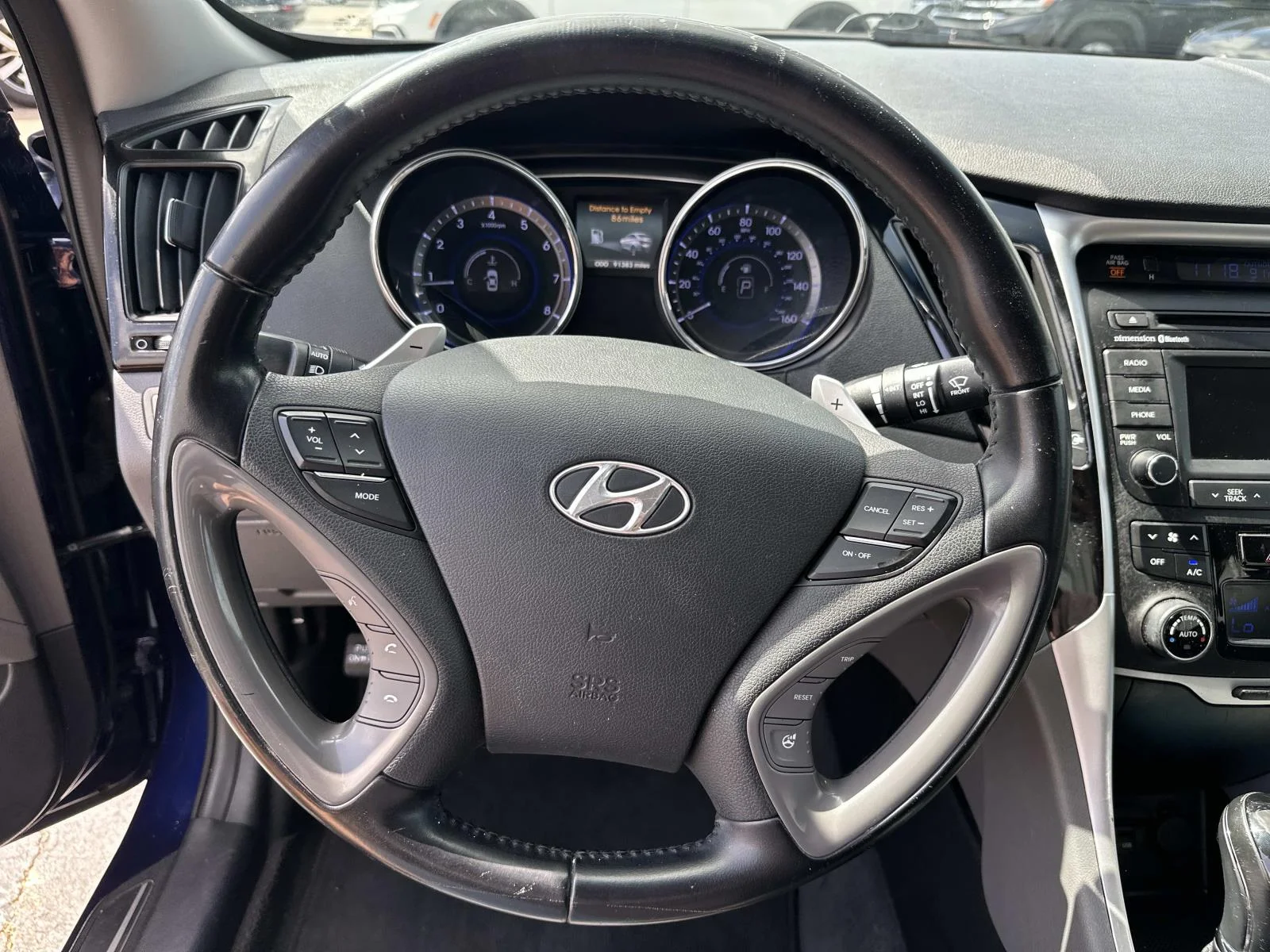 Used 2014 Indigo Blue Pearl Hyundai Limited image 13