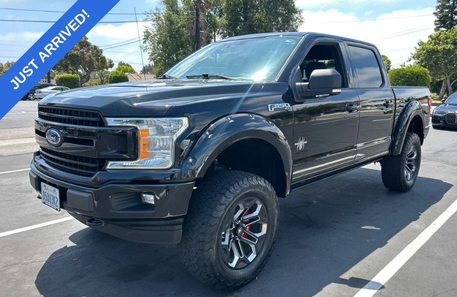 Used 2018 Shadow Black Ford BLACK WIDOW image 1