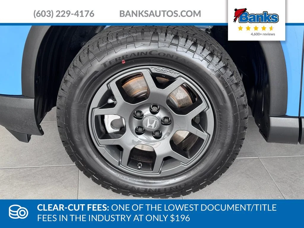 Certified Used 2025 Blue Honda TrailSport image 4