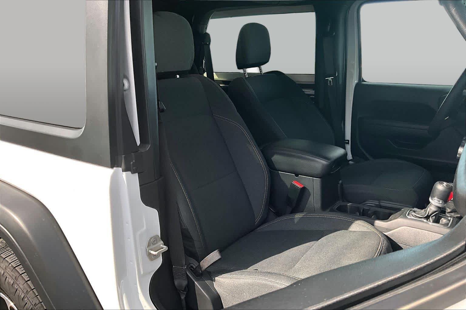 Used 2024 Bright White Clearcoat Jeep Sport S image 9