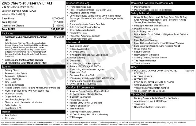 2025 Chevrolet Blazer EV LT - Photo 25