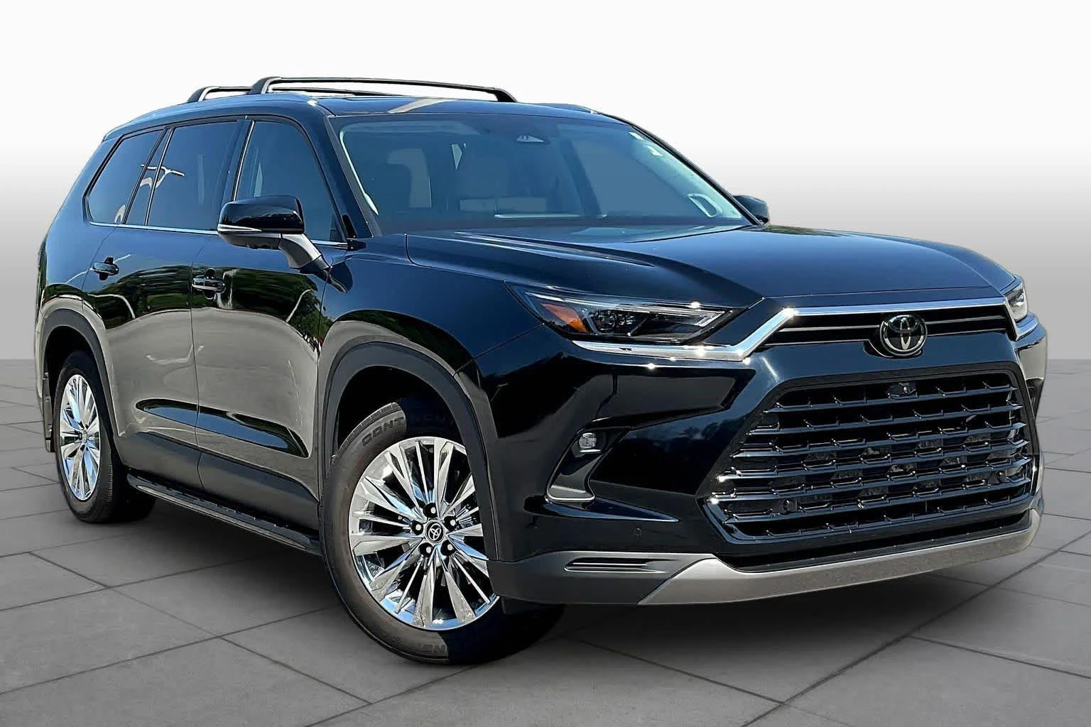 Certified Used 2025 Midnight Black Metallic Toyota Platinum image 3