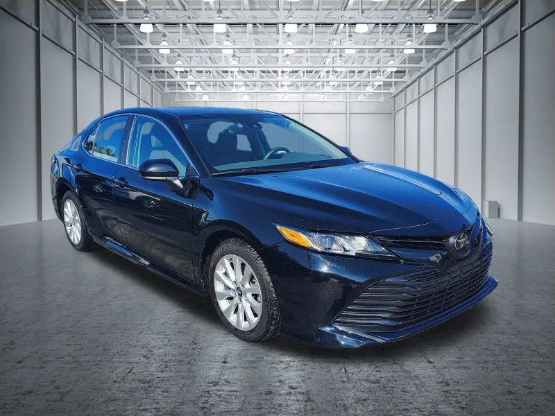 Used 2020 Black Toyota LE image 3