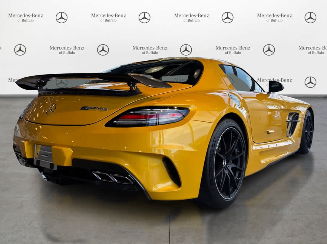 Used 2014 AMG Solarbeam Yellow Mercedes-Benz SLS AMG® Black Series image 5