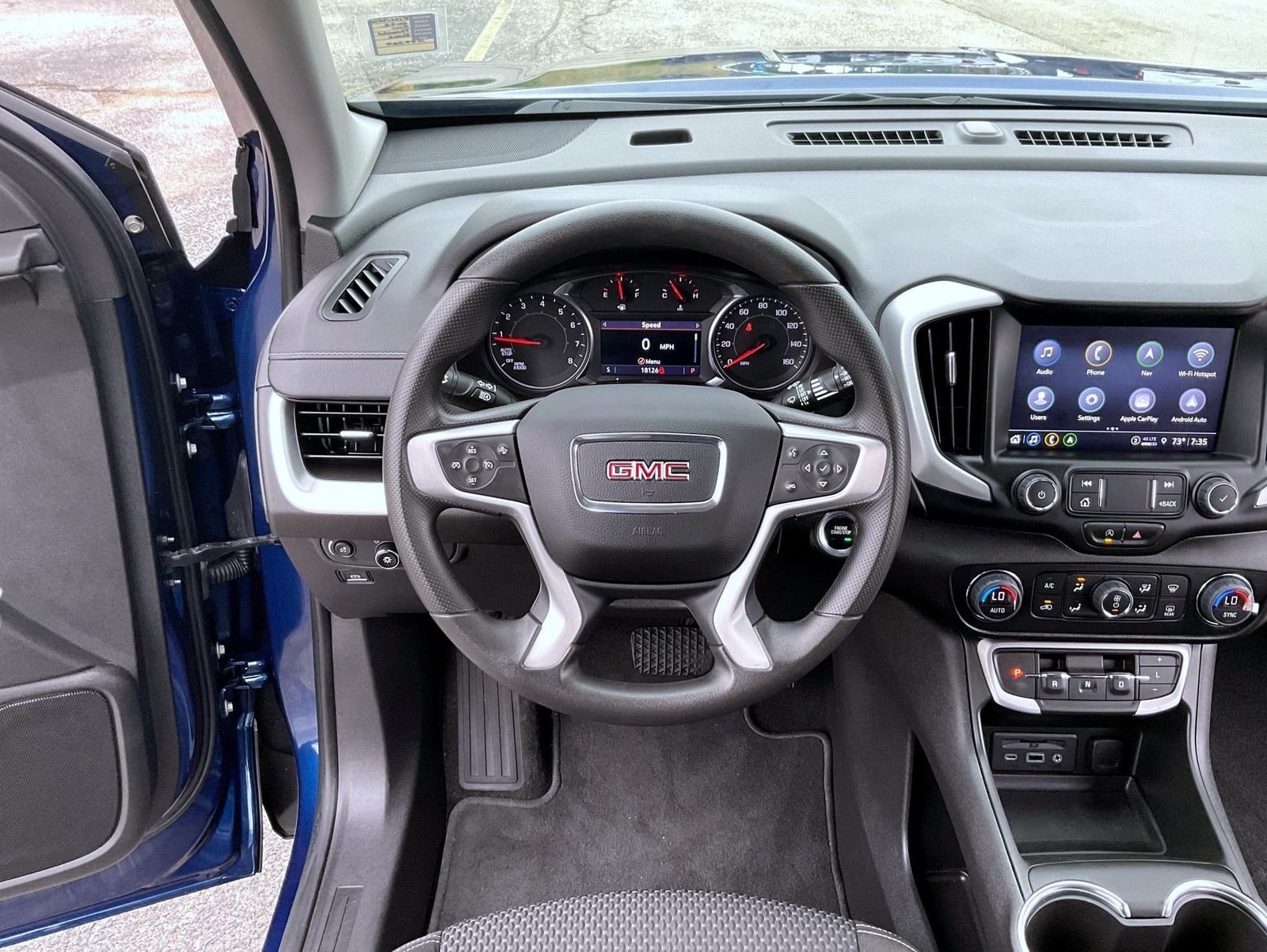 Used 2022 Blue GMC SLE image 11