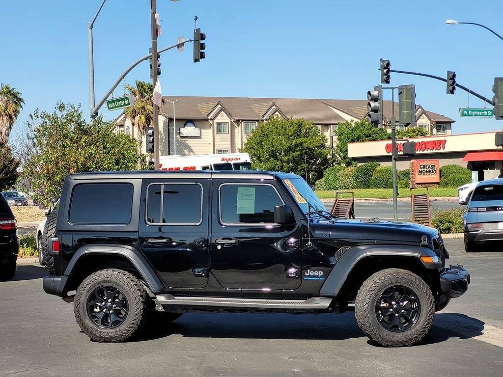Used 2023 Black Jeep Willys 4xe image 3