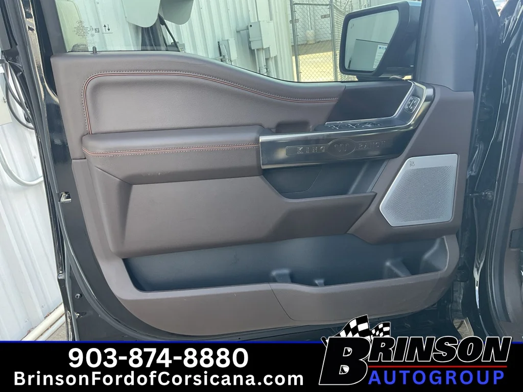 Used 2022 Agate Black Metallic Ford King Ranch image 25