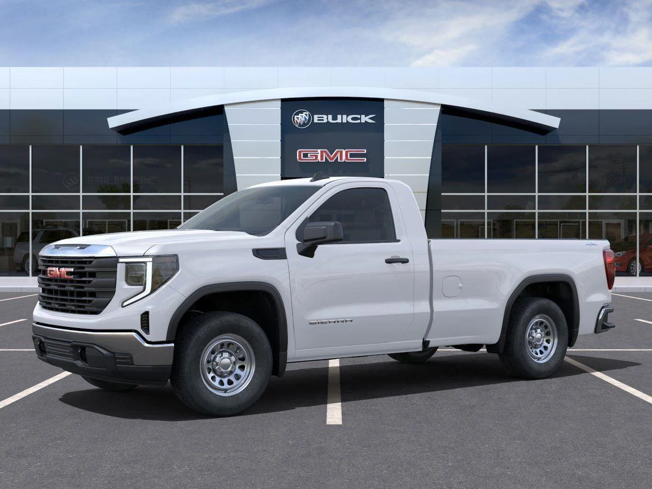 New 2025 Summit White GMC Pro image 2