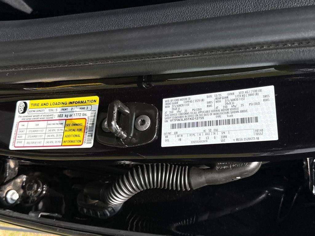 New 2026 Agate Black Metallic Ford XLT image 81