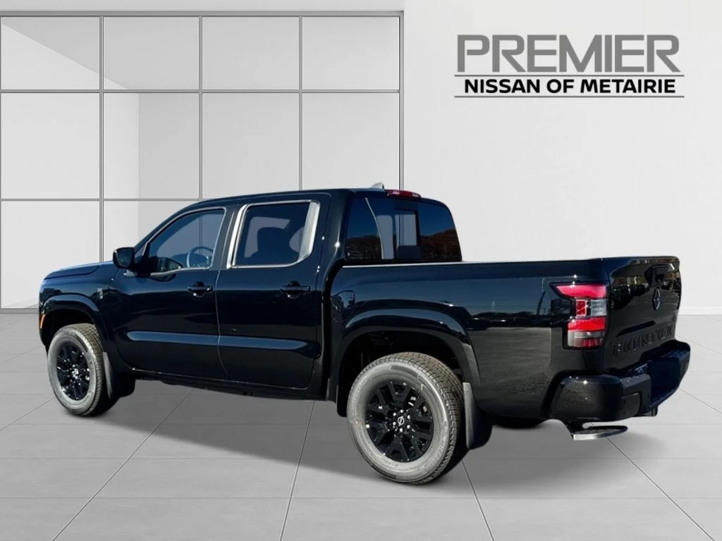 New 2026 Super Black Nissan Crew Cab SV image 3