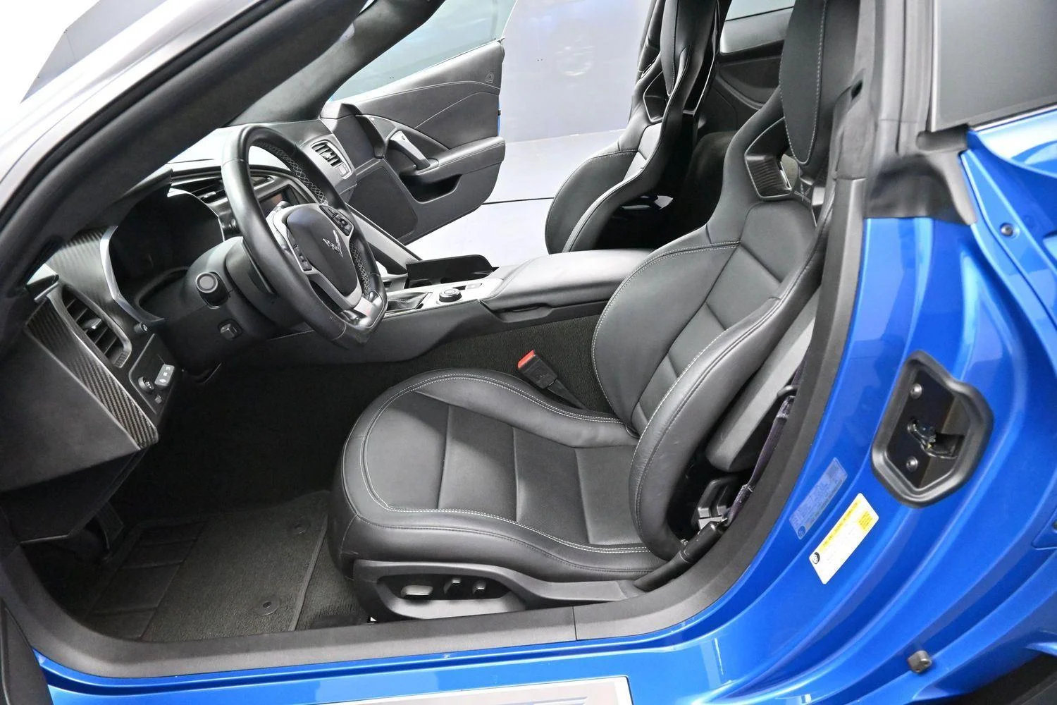Used 2016 LAGUNA BLUE METALLIC TINTCOAT Chevrolet Z06 3LZ image 14