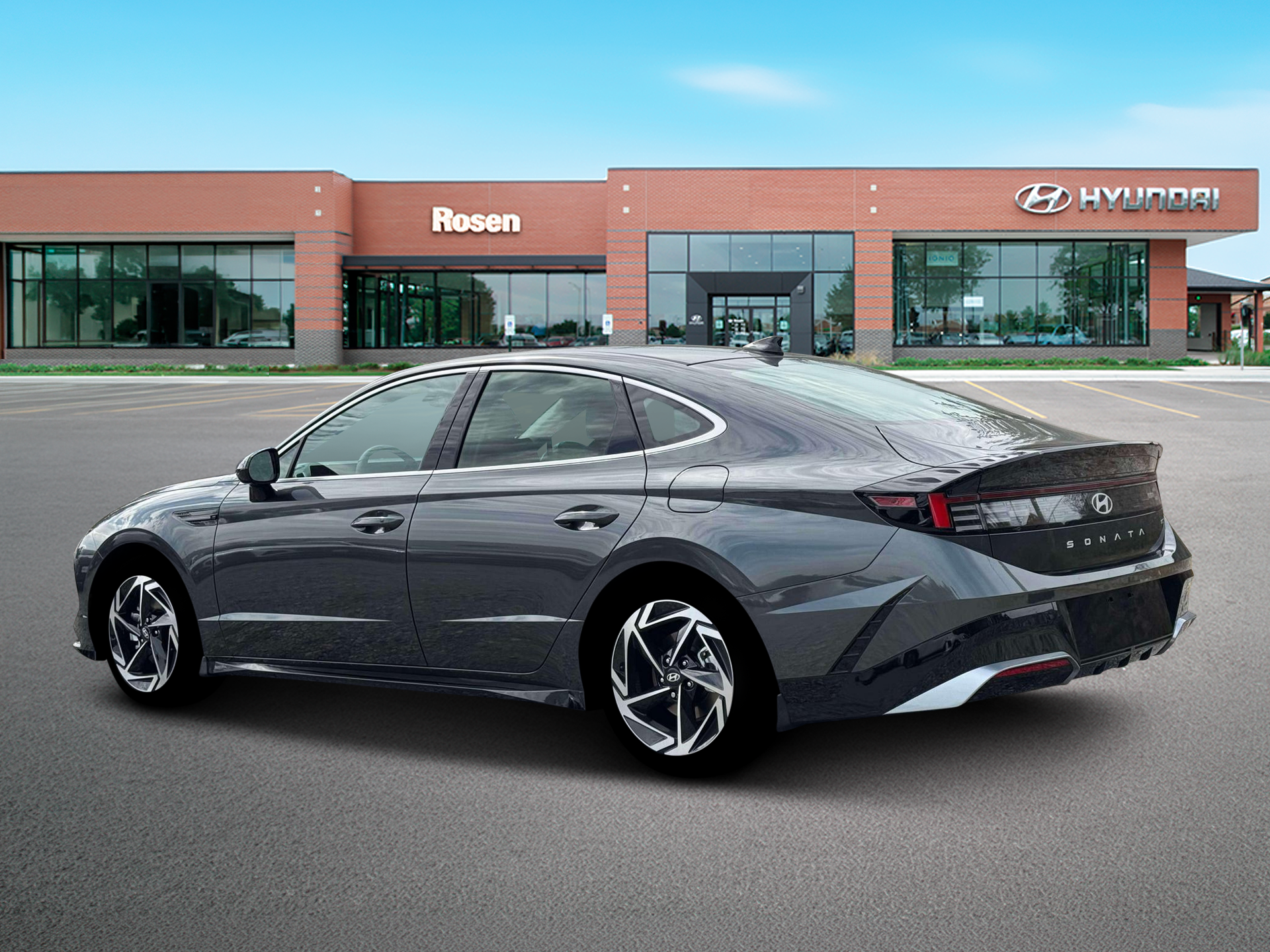 New 2026 Gray Hyundai SEL Sport image 4
