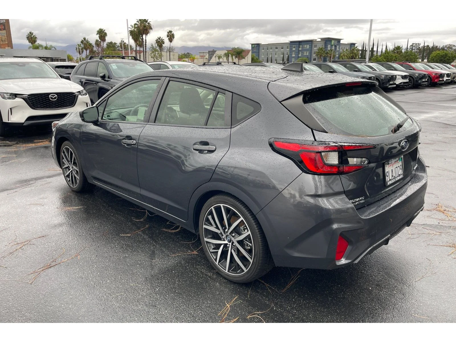 Used 2024 Magnetite Gray Metallic Subaru Sport image 3
