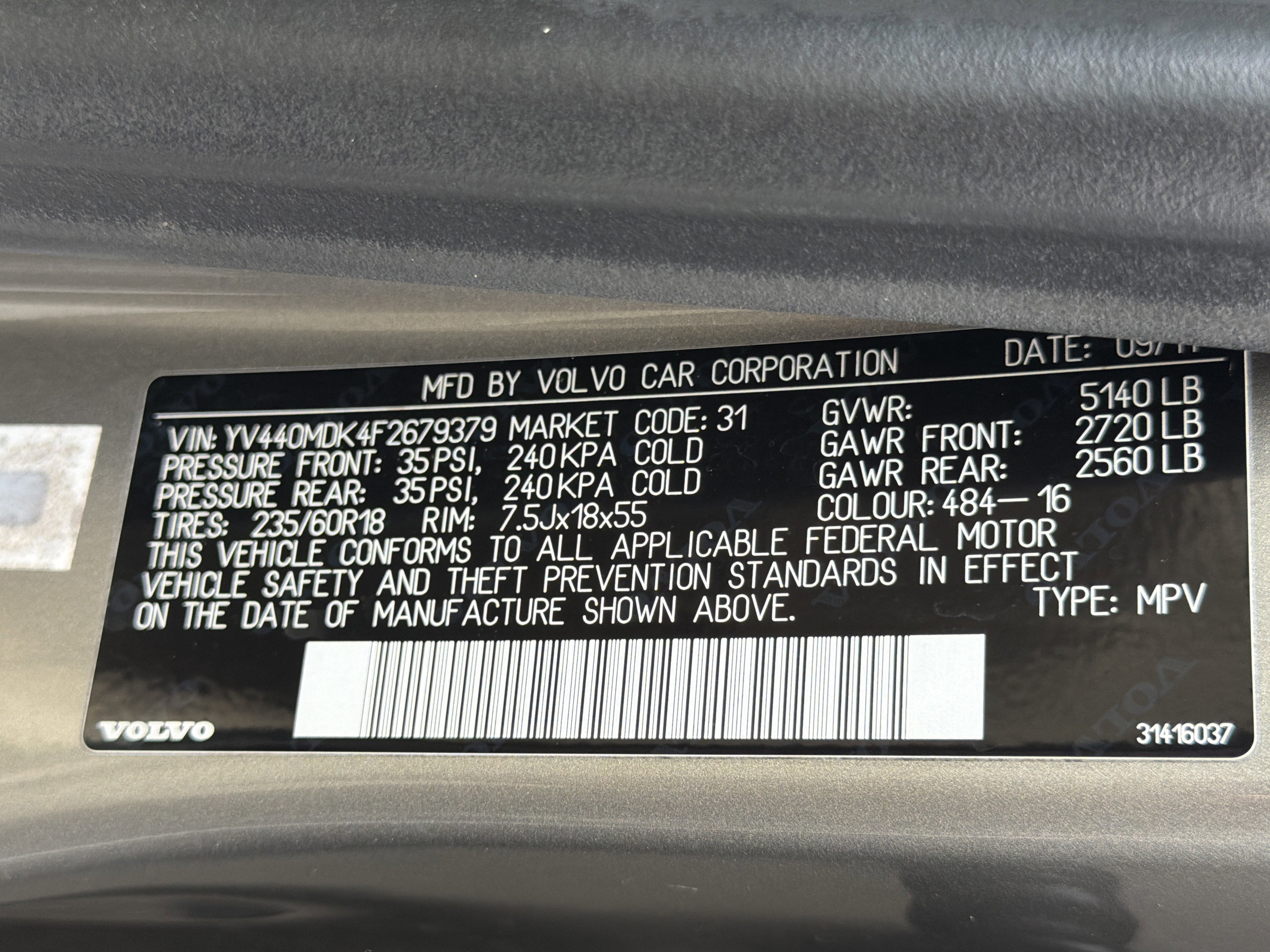 Used 2015 Seashell Metallic Volvo T5 Drive-E Premier image 39