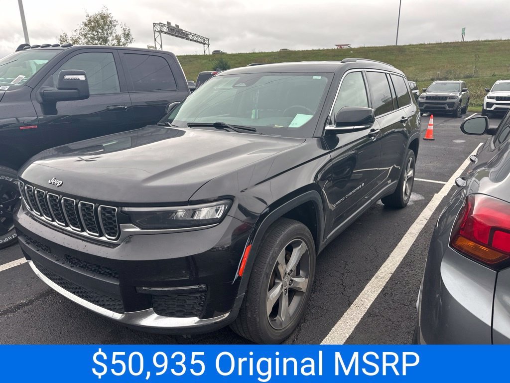 Used 2021 Black Jeep Limited image 1