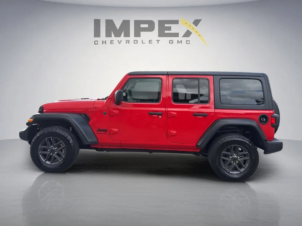 Used 2025 Red Jeep Sport S image 2