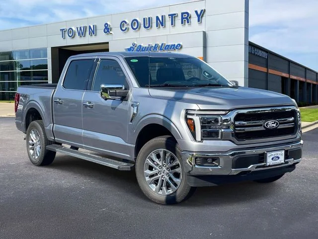 New 2026 Iconic Silver Metallic Ford Lariat image 1