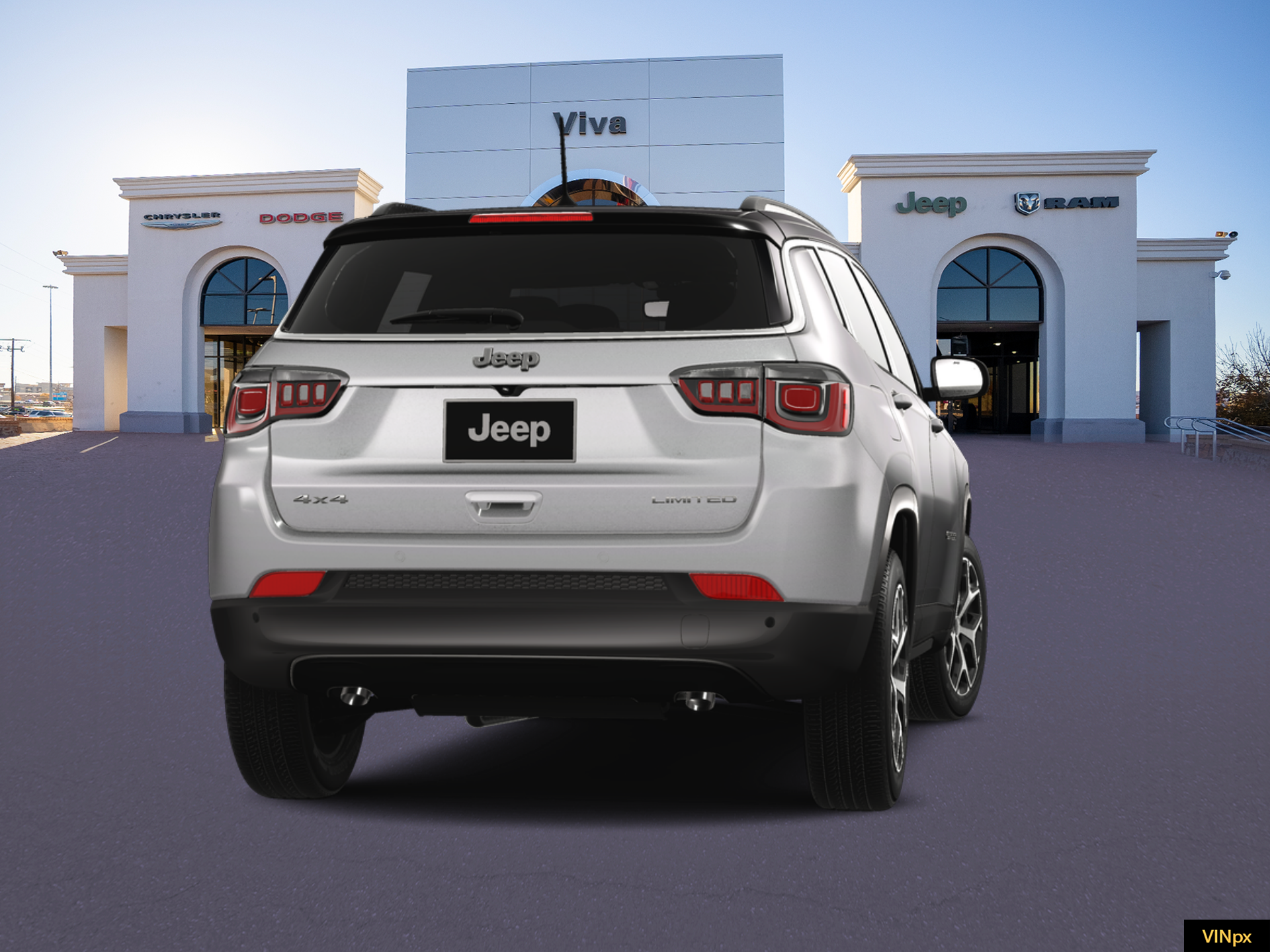 New 2026 Silver Zynith Metallic Clear-Coat Exterior Paint Jeep Limited image 14