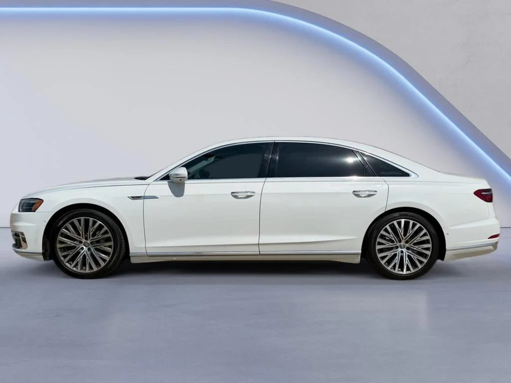 Used 2019 Glacier White Metallic Audi L 55 (Tiptronic) (No Longer Available Fo image 2