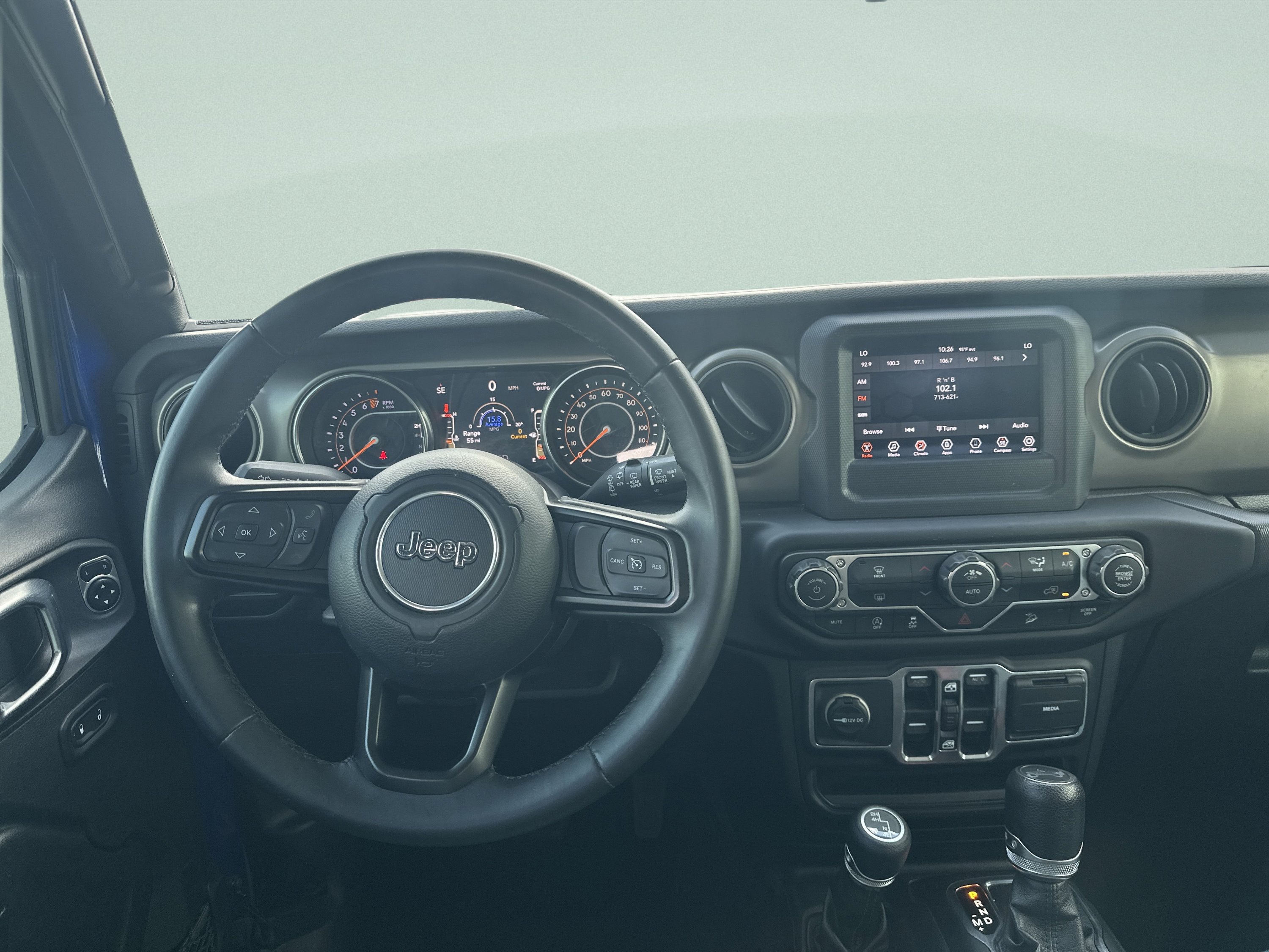 Used 2018 Ocean Blue Metallic Clearcoat Jeep Unlimited Sport S image 21