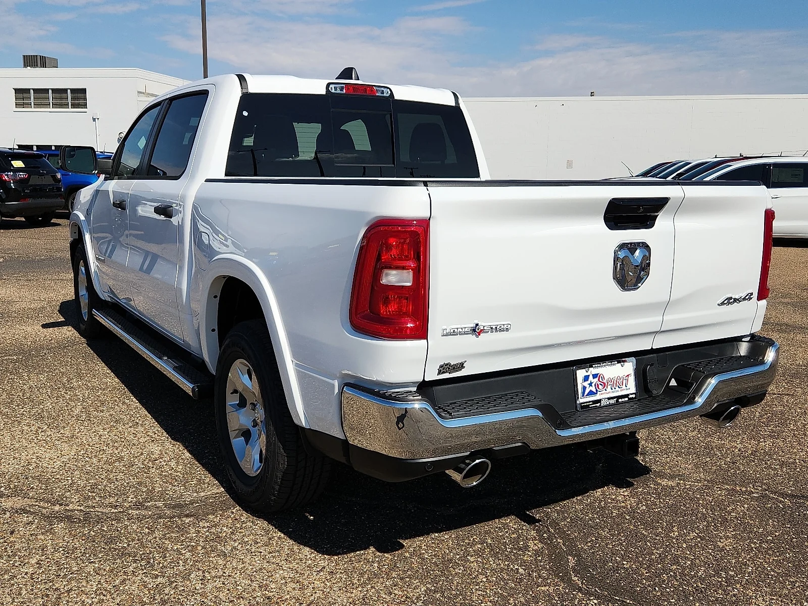 New 2026 PW7 Bright Whit Ram LONE STAR CREW CAB 4X4 5