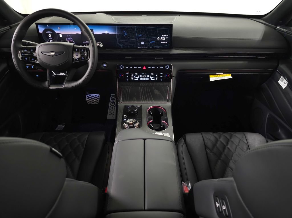 New 2026 White Genesis 3.5T E-SC MHEV PRESTIGE BLACK image 8