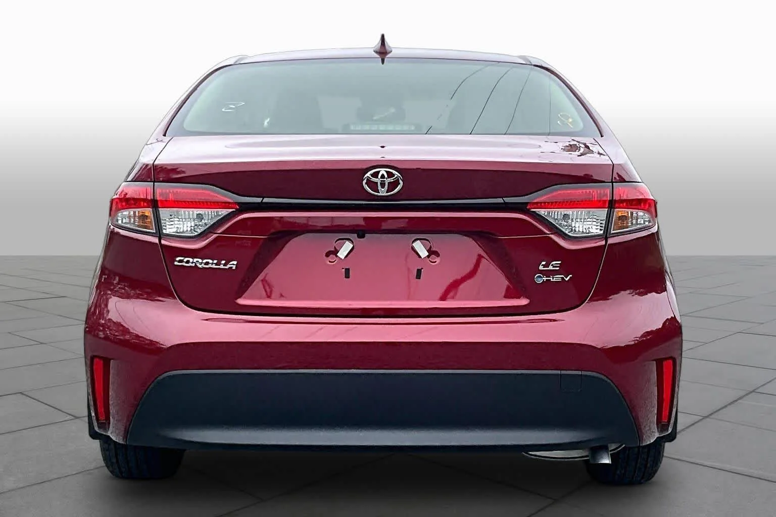 New 2026 Ruby Flare Pearl Toyota Hybrid LE image 4