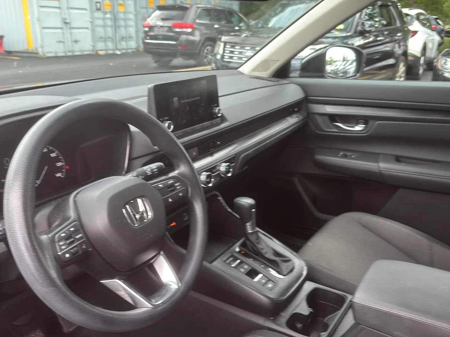 Used 2024 Crystal Black Pearl Honda EX image 9