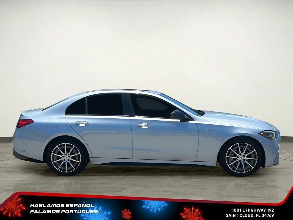 Used 2024 Silver Mercedes-Benz 4MATIC® image 7