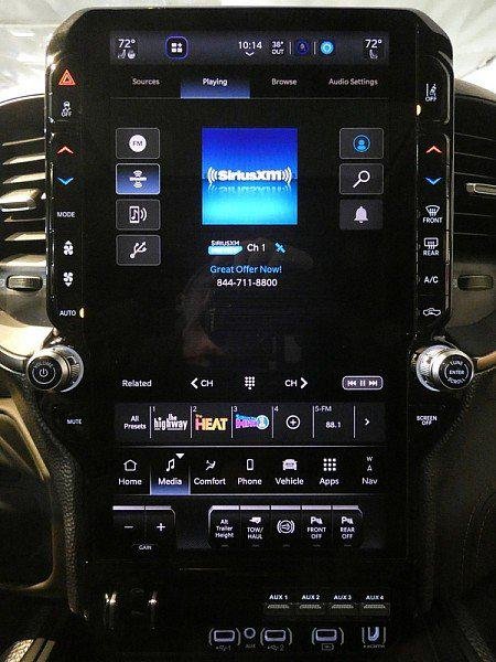 New 2026 Diamond Black Crystal Pearlcoat RAM Limited Longhorn image 15