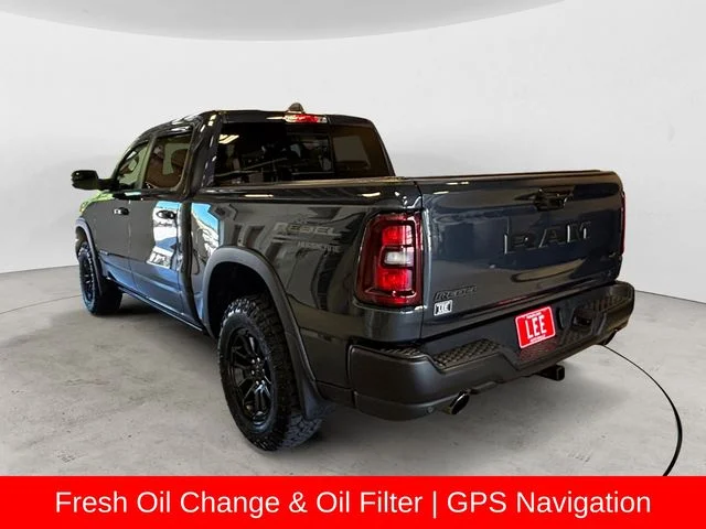 Used 2025 Blue Metallic Ram Rebel image 3