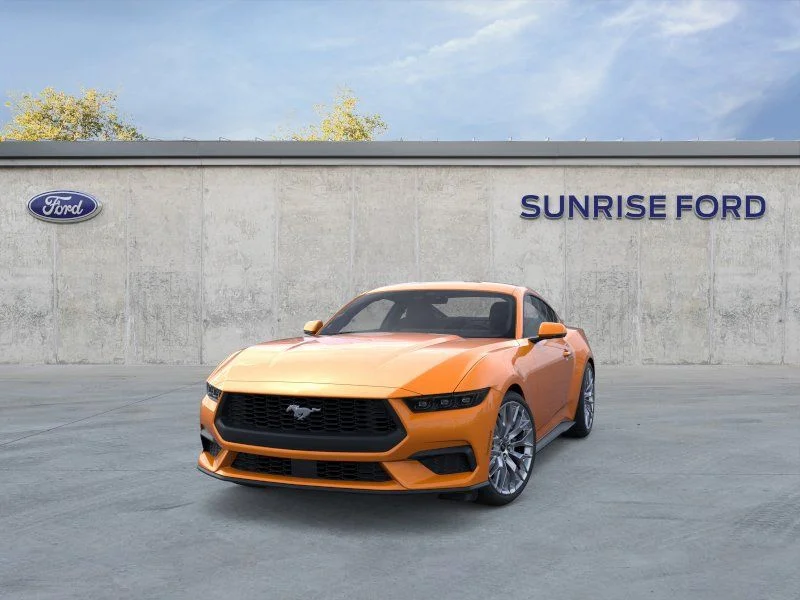 New 2026 Orange Fury Metallic Tri-coat Ford EcoBoost® Premium Fastback image 2